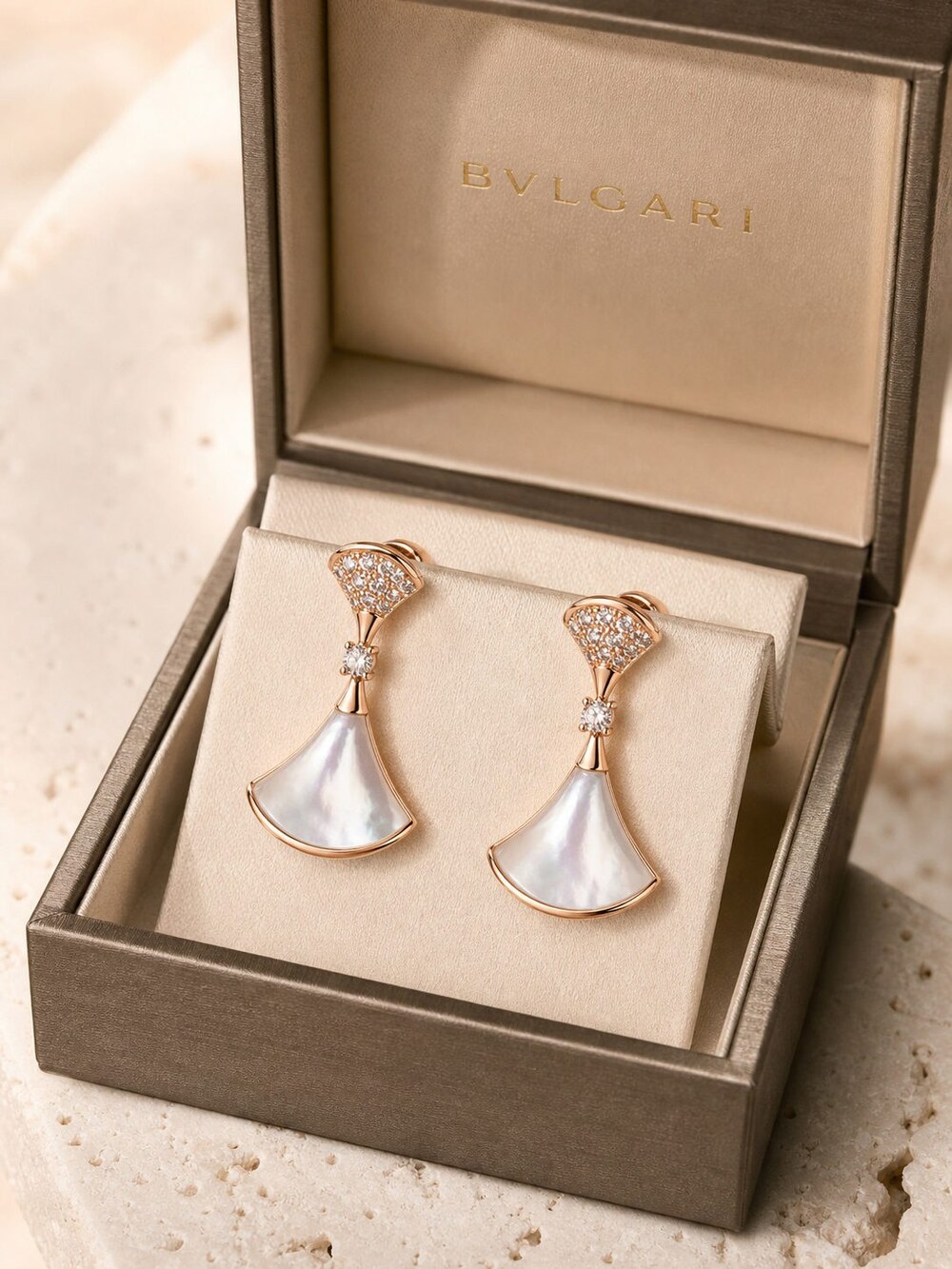 Bulgari Refined Statement Earrings Style 6 | New with Box - Picture 6 of 9